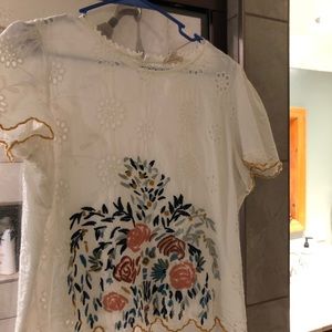 Floral top from Mod Boutique